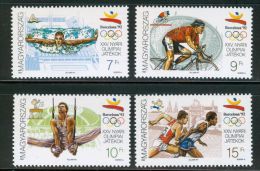 HUNGARY 1992 SPORT Olympic Games BARCELONA - Fine Set MNH - Ungebraucht