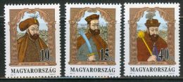 HUNGARY 1992 HISTORY Princes Of TRANSILVANIA - Fine Set MNH - Neufs