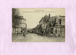 A1805 - La Grande Guerre - MOURMELON Le GRAND - Entrée De La Rue Thiers (Mars 1919) - Mourmelon Le Grand