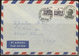 YUGOSLAVIA Brief Postal History Envelope Air Mail YU 022 Personalities Josip Broz Tito - Lettres & Documents
