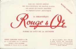 Bibliothéque Rouge Et Or /Forme Le Goût De La Jeunesse /vers 1945-1955     BUV146 - Cartoleria