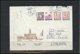 YUGOSLAVIA Brief Postal History Envelope YU 046 Architecture - Storia Postale