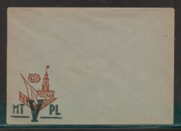 POLAND 1963 SCARCE SCOUTS MAIL COVER RAWICZ MT V PL POZNAN TRADE FAIR CINDERELLA SCOUTS SCOUTING - Lettres & Documents