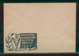 POLAND 1963 SCARCE SCOUTS MAIL COVER RAWICZ RECITAL COMPETITION  SCOUTS SCOUTING - Storia Postale