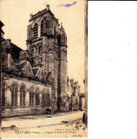 89. Yonne . Saint Bris . Facade Latérale Et Le Clocher . - Saint Bris Le Vineux