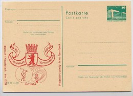 DDR P84-33-84 C85-b Postkarte Zudruck OLYMPISCHER TAG Berlin 1984 - Private Postcards - Mint