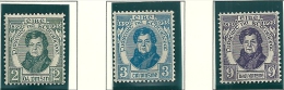 Ireland 1925 SG 89-91 MM - Unused Stamps