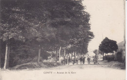 CONTY, Avenue De La Gare, écrite - Conty