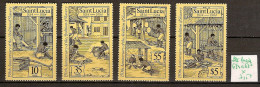 Sainte Lucie 680 à 683 * Côte 7.50 € - St.Lucia (1979-...)
