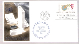 United Nations - SESCAL 1974, Los Angeles, California - Lettres & Documents