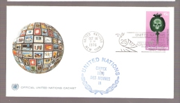 United Nations - Postmarked UN Postal Administration 1951-1976 - CIAPEX 1976, Des Moines, Iowa - Lettres & Documents