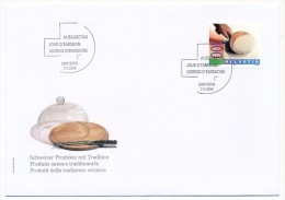 SUISSE - "Produits Suisses Traditionnels (Fromages)" - 3 Enveloppes FDC Isolés + Paire - Premier Jour BERNE 2004 - FDC