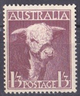 Australia 1948 Bull 1/3 Mint No Gum - - Used Stamps