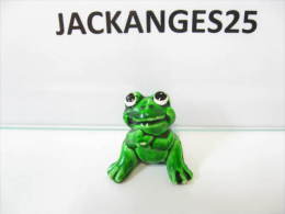 KINDER  HAPPY FROGS GRENOUILLE 1986 N° 8 A SANS OHNE WITHOUT  BPZ - Familias