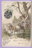 ANIMAUX -- MOUTON --  Carte Gaufrée - Andere & Zonder Classificatie