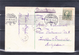 Danemark - Carte Postale De 1910 - Imprimé - Oblitération Kjobenhavn - Expédié Vers La Belgique - Laeken - Storia Postale