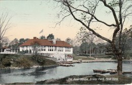 The Boat House - Bronx Park -  New York - 1910 - Parcs & Jardins