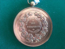 Katholieke Werkmansvereeniging Vrede, Antwerpen, 1885-1895 (Mauquoy), 60 Gram (medailles0099) - Otros & Sin Clasificación