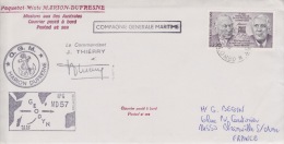 COLOMBO 1986 GEODYN MD 57 Marion Dufresne - Lettres & Documents