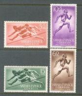 1954 SPANISH SAHARA YOUTH WELFARE - SPORTS - ATHLETICS MICHEL: 143-146 MH * - Sahara Espagnol