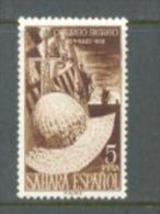 1952 SPANISH SAHARA FERDINAND THE CATHOLIC MICHEL: 128 MNH ** - Spanische Sahara