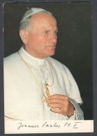 Vatican 1981, Card "Joannes Paulus II", W./ Postmark Citta Di Vaticano - Briefe U. Dokumente