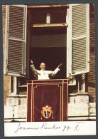 Vatican 1982, Card "Joannes Paulus II", W./ Postmark Citta Di Vaticano - Storia Postale