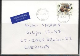 FINLAND Brief Postal History Envelope Air Mail FI 013 Mail System - Storia Postale