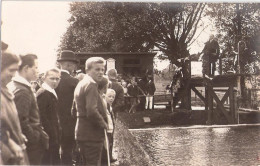 Lenzen Elbe Einweihung Schwimmbad Sprungturm Als Redner Tribüne Photographisches Atelier Ellmenreich Perleberg TOP-Erhal - Dömitz