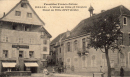 DELLE L'Hôtel De Ville Et L'Ancien Hôtel De Ville, Frontière Franco-Suisse - Delle