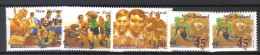 W244 - NUOVA ZELANDA , Serie Yvert N. 1373/1377  **  MNH  Rugby - Unused Stamps