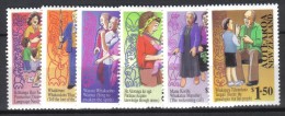 W251 - NUOVA ZELANDA , Serie Yvert N. 1364/1369  **  MNH - Unused Stamps