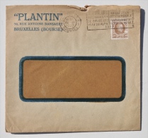 De PLANTIN - Meubles D'imprimerie, Etc - à BRUXELLES (BOURSE) - 1927 - Imprenta & Papelería