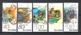 W262 - NUOVA ZELANDA , Serie Yvert N. 1435/39  **  MNH - Unused Stamps