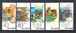 W262 - NUOVA ZELANDA , Serie Yvert N. 1435/39  **  MNH - Neufs