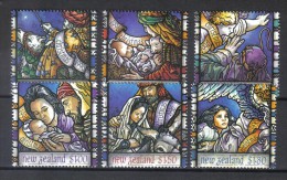 W263 - NUOVA ZELANDA , Serie Yvert N. 1488/93  **  MNH  Christmas - Unused Stamps