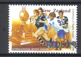 W258 - NUOVA ZELANDA ,  Yvert N. 1376  **  MNH  Rugby - Neufs