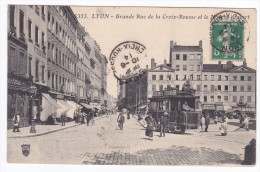 LYON Grande Rue De La  CROIX ROUSSE & Le Marché Couvert - Lyon 4