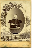 44 - ANCENIS - 64 ème Régiment, Photo Sur Carton Faite à Ancenis - François GOUDE, Né En 1883 - Ancenis
