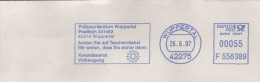 EMA RED METER STAMP FREISTEMPEL ALLEMAGNE DEUTSCHLAND GERMANY POLICE POLICEMAN POLIZEI VOL A L ARRACHEE TASCHENDIEBE - Politie En Rijkswacht