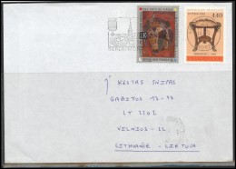 FRANCE Lettre Brief Postal History Envelope FR 011 Circus Design Art Special Cancellation - Covers & Documents