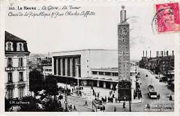 Le Havre   76     Tramway Dans Les Rues Et/ou Places.. Charles Laffitte (année 1946) - Non Classificati