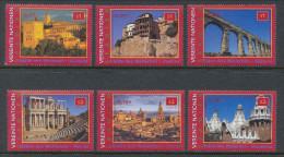 UN Vienna 2000 Michel # 319-324, From Booklet, MNH ** - Neufs