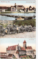 Marienburg Schloß An Der Nogat Erbeutete Russia Canons Feldpost 2.5.1915 Zensur Color - Westpreussen