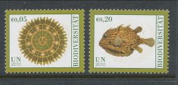 UN Vienna 2010, Michel # 643-644, MNH ** - Ongebruikt