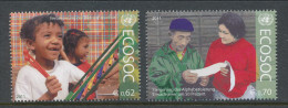UN Vienna 2011, Michel # 730-731, MNH ** - Unused Stamps