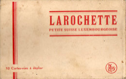 Unique Carnet De 10 Cartes LUXEMBOURG LAROCHETTE Petite Suisse Luxembourgeoise - Larochette