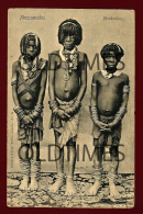 ANGOLA - MOSSAMEDES - COSTUMES - MONDOMBOS - 1920 PC - Angola