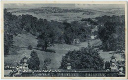 ENGLAND SOMERSET BATH PRIOR PARK VIEW OF BATH FROM THE PORTICO PHOTOG.MARSHALL KEENE ,SUSSEX,OLD POSTCARD - Bath