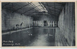 ENGLAND SOMERSET BATH PRIOR PARK SWIMING BATH PHOTOG.MARSHALL KEENE ,SUSSEX,OLD POSTCARD - Bath